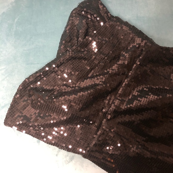 Forever 21 Sequin Strapless Dress - Picture 2 of 3